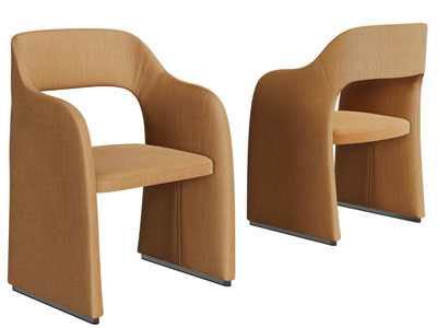 侘寂风休闲椅子