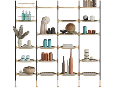 侘寂风置物、收纳、装饰架