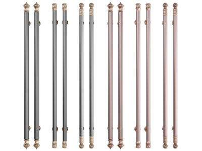 欧式大门拉手3d模型 欧式大门拉手