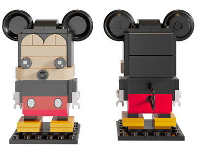 儿童米老鼠乐高积木拼接玩具