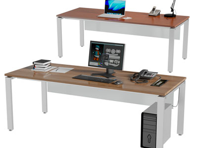 现代实木书桌电脑桌