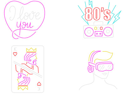 现代灯饰招牌挂件