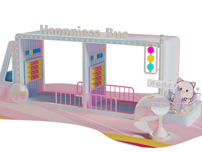 现代游乐设备3d模型 现代游乐设备