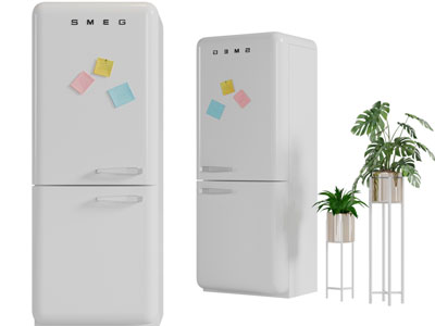 柜门贴纸的上下门冰箱