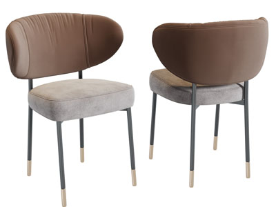 现代布艺休闲椅子