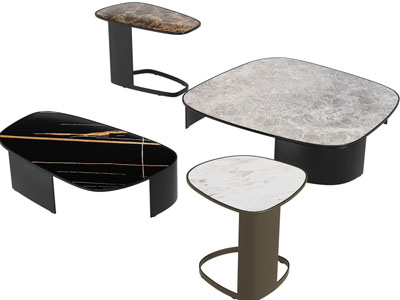 现代不规则造型的茶几3d模型 现代不规则造型的茶几