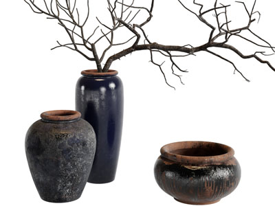 新中式陶瓷花瓶花卉