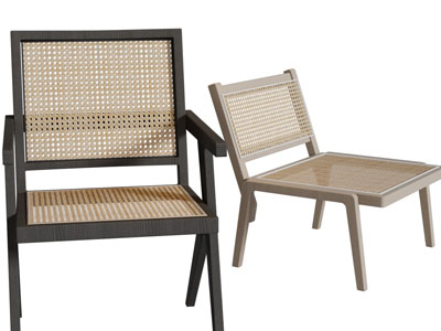 侘寂风休闲椅子