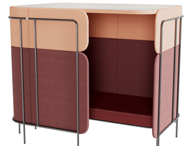 现代玄关柜边柜