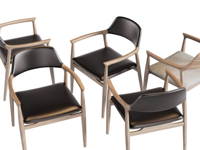 新中式休闲椅子