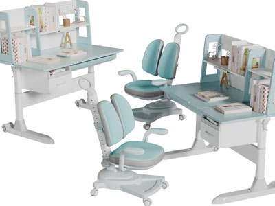 现代儿童学习桌椅组合