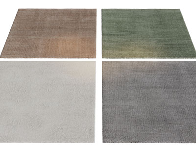 现代长方形地毯3d模型 现代长方形地毯