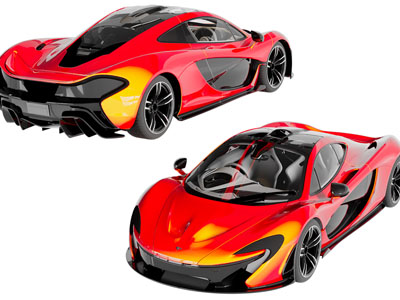 后现代概念汽车3d模型 后现代概念汽车
