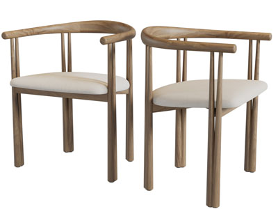 新中式扶手椅子