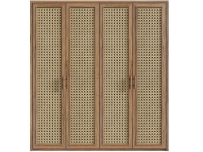 侘寂风实木柜门