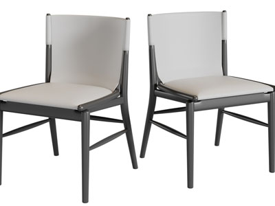 新中式休闲椅子餐椅