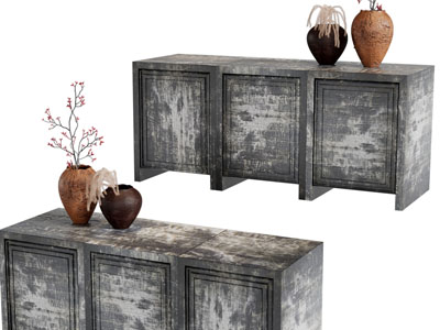 现代玄关柜边柜