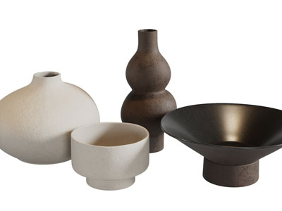 现代陶艺器皿