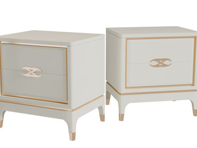 现代轻奢床头柜