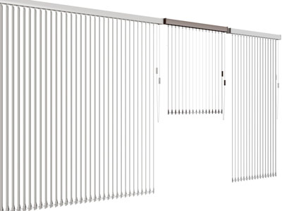 现代百叶窗帘3d模型 现代百叶窗帘