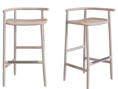 侘寂风吧椅吧凳