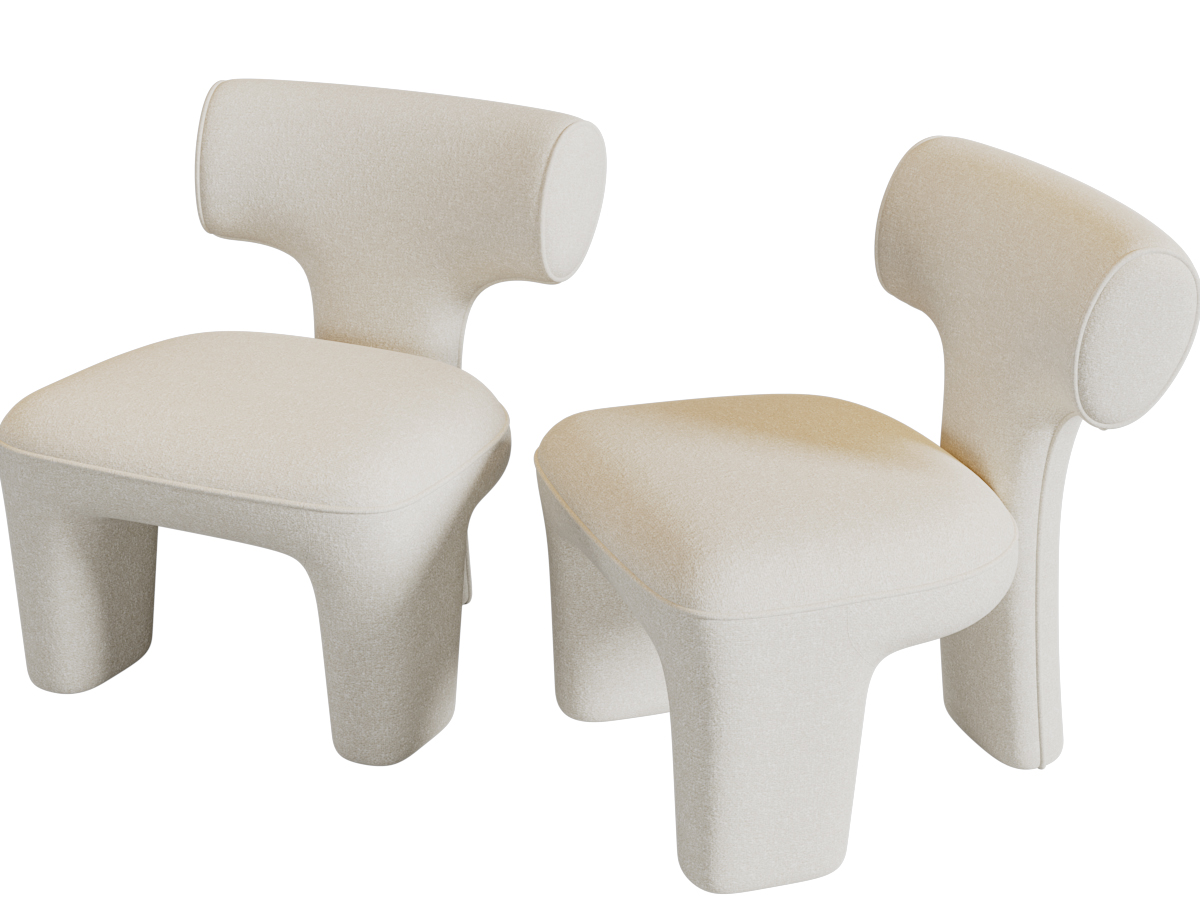 现代布艺休闲椅子