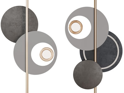 现代轻奢墙饰挂件