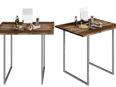 现代实木茶几3d模型 现代实木茶几