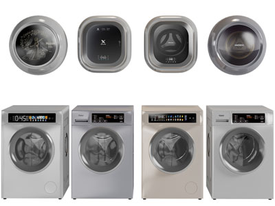 现代迷你壁挂式洗衣机