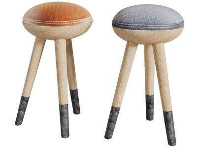 侘寂风吧凳吧椅