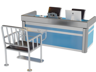 现代审讯椅审讯台