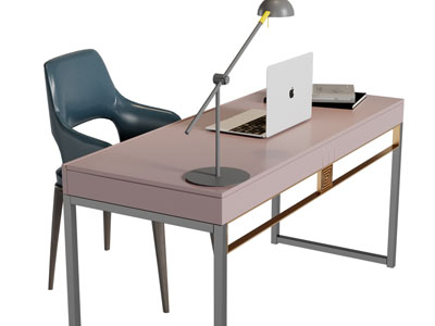 新中式书桌椅组合