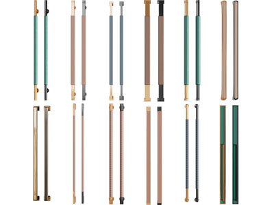 新中式大门拉手3d模型 新中式大门拉手