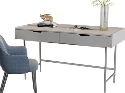 现代书桌椅组合