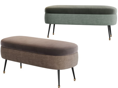 现代轻奢沙发凳