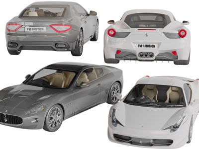 现代汽车3d模型 现代汽车