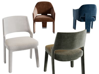 侘寂风休闲椅子