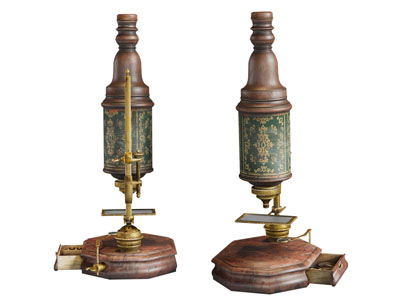 欧式复古显微镜3d模型 欧式复古显微镜