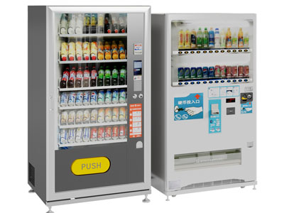 现代饮料自动售卖机3d模型 现代饮料自动售卖机
