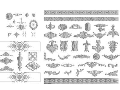 欧式雕花装饰构件