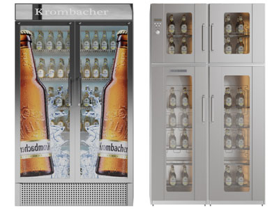 现代啤酒饮料保鲜冰柜、自动售卖机3d模型 现代啤酒饮料保鲜冰柜、自动售卖机