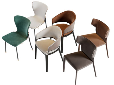 现代休闲椅子餐椅