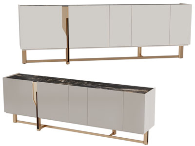 现代轻奢电视柜