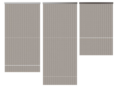 新中式竹帘拉帘3d模型 新中式竹帘拉帘
