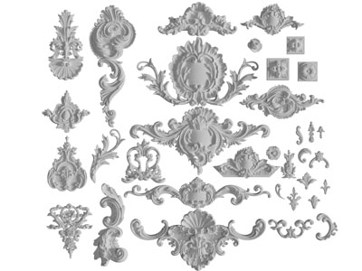 欧式雕花装饰构件