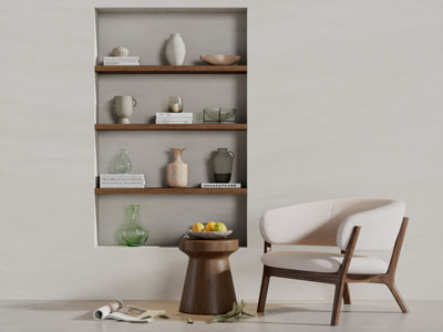 北欧实木休闲椅子