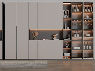 现代酒柜