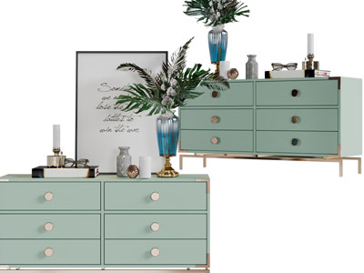 现代轻奢玄关柜、边柜