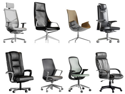 现代办公转椅