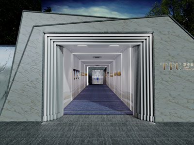 后现代门洞、走廊门头